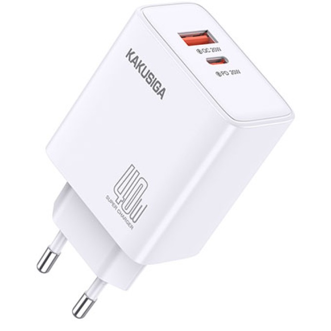 KSC-936 ΔΙΠΛΟΣ ΦΟΡΤΙΣΤΗΣ 40W USB A / TYPE C