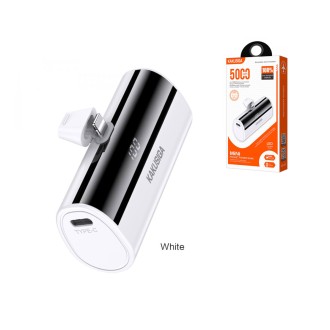 KSC-1075/WHITE/LT POWERBANK LIGHTNING 5.000mAh ΛΕΥΚΟ KSC-1075/WHITE/LT POWERBANK LIGHTNING 5.000mAh ΛΕΥΚΟ