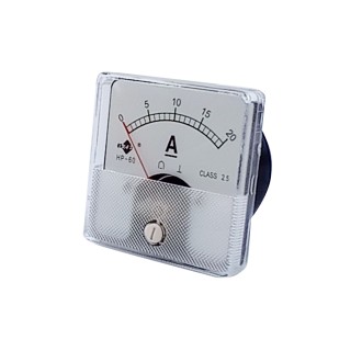 0321 Όργανο πίνακα 6x6cm 0-20Α