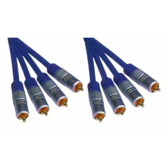 30271 Καλώδιο 3RCA-3RCA 5,5m 30271 Καλώδιο 3RCA-3RCA 5,5m