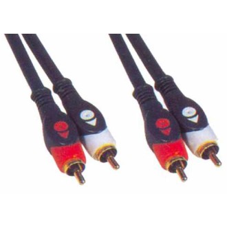 30285 Καλώδιο 2RCA-2RCA 0,7m 30285 Καλώδιο 2RCA-2RCA 0,7m