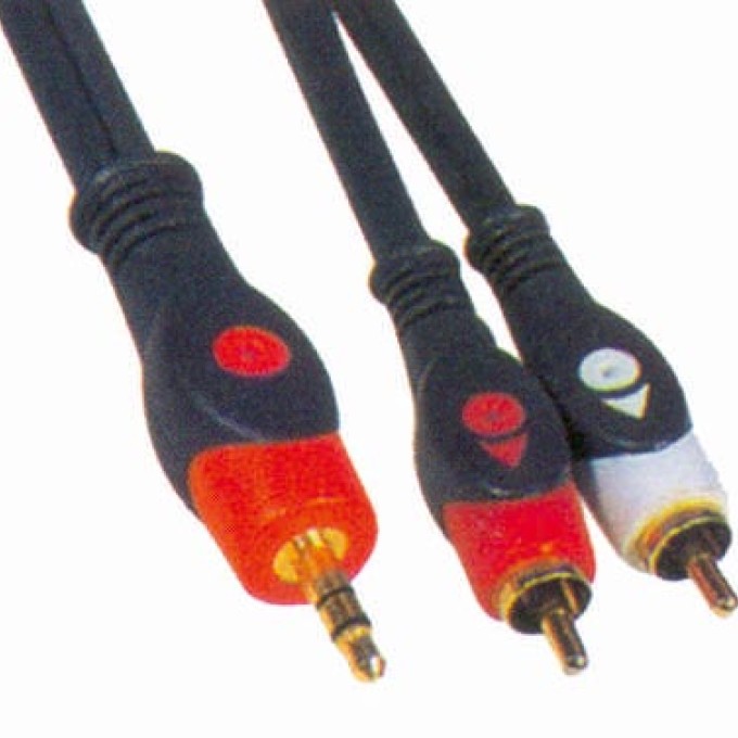 30288 Καλώδιο JACK-2RCA 1,5m