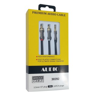 30292 Καλώδιο JACK-2xRCA  10.00m 30292 Καλώδιο JACK-2xRCA  10.00m