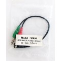 30654  SPEAKER & MIC σε 4pin 3.5mm