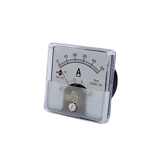 0323 Όργανο πίνακα 6x6cm 0-50Α* 0323 Όργανο πίνακα 6x6cm 0-50Α*