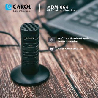 MDM-864  ΕΠΙΤΡΑΠΕΖΙΟ ΠΥΚΝΩΤΙΚΟ ΜΙΚΡΟΦΩΝΟ MDM-864  ΕΠΙΤΡΑΠΕΖΙΟ ΠΥΚΝΩΤΙΚΟ ΜΙΚΡΟΦΩΝΟ