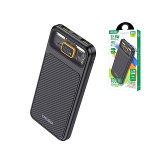 KSC-890/BLACK POWERBANK 10.000mAh 22.5W ΜΑΥΡΟ KSC-890/BLACK POWERBANK 10.000mAh 22.5W ΜΑΥΡΟ