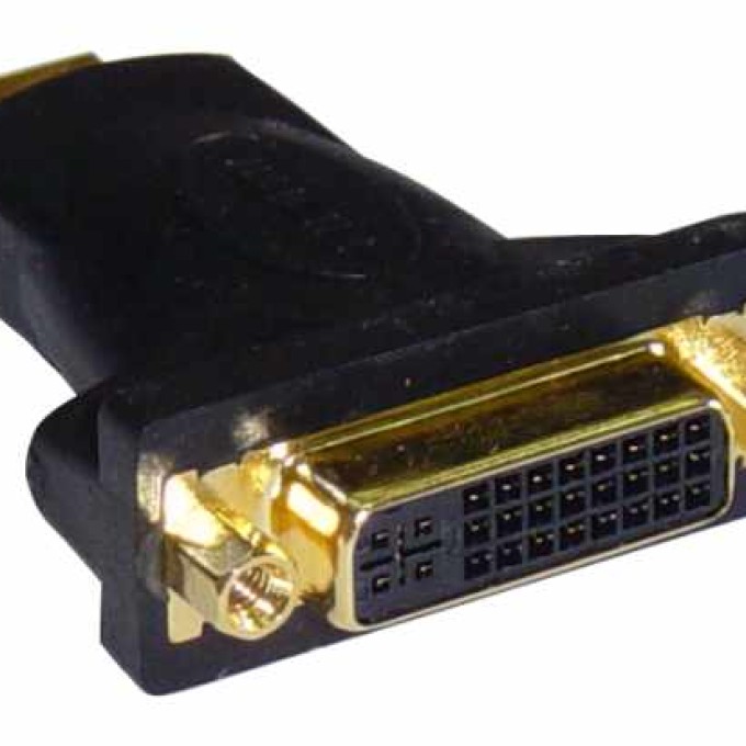 9-0017 Adaptor DVI θηλυκό-HDMI αρσενικό