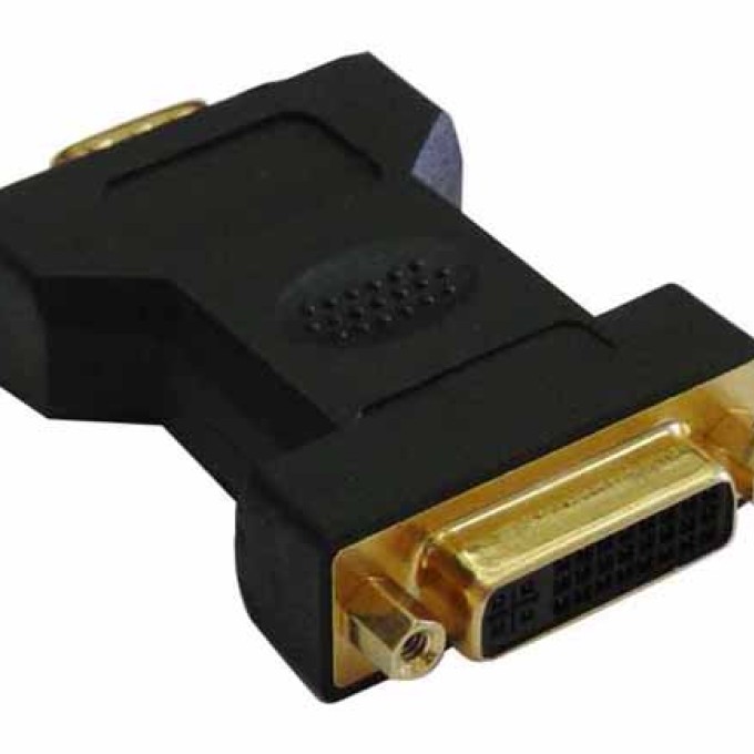 9-0023 Adaptor DVI θηλυκό-VGA αρσενικό