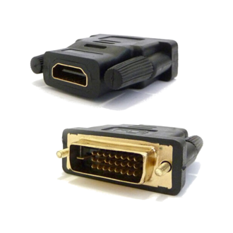 9-0016 Adaptor DVI αρσενικό-HDMI θηλυκό 9-0016 Adaptor DVI αρσενικό-HDMI θηλυκό