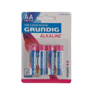 GRUN-ALKLR6/4  ΑΛΚΑΛΙΚΗ ΜΠΑΤΑΡΙΑ GRUNDIG  LR6 / AA GRUN-ALKLR6/4  ΑΛΚΑΛΙΚΗ ΜΠΑΤΑΡΙΑ GRUNDIG  LR6 / AA