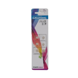 GRUN-AG3/6 ΜΠΑΤΑΡΙΑ GRUNDIG  AG3 / LR41 GRUN-AG3/6 ΜΠΑΤΑΡΙΑ GRUNDIG  AG3 / LR41