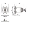 AH16-A2 ΜΠΟΥΤΟΝ Φ16mm