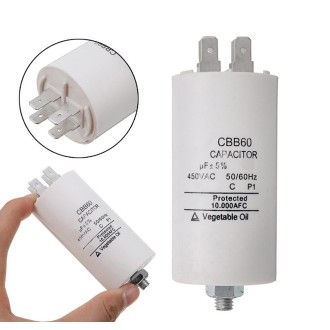 CBB60-35 Πυκνωτής AC μονίμου λειτουργίας FASTON 35μf/450VAC