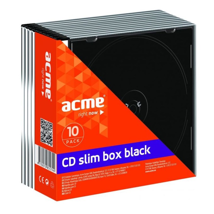 ACME-CDBOX10  jewel CD BOXES 10αδα