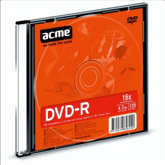 ACME-DVDR  DVD-R SLIM BOX ACME-DVDR  DVD-R SLIM BOX