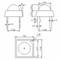 RL-112H183BC Superflux led μπλε χρώμα