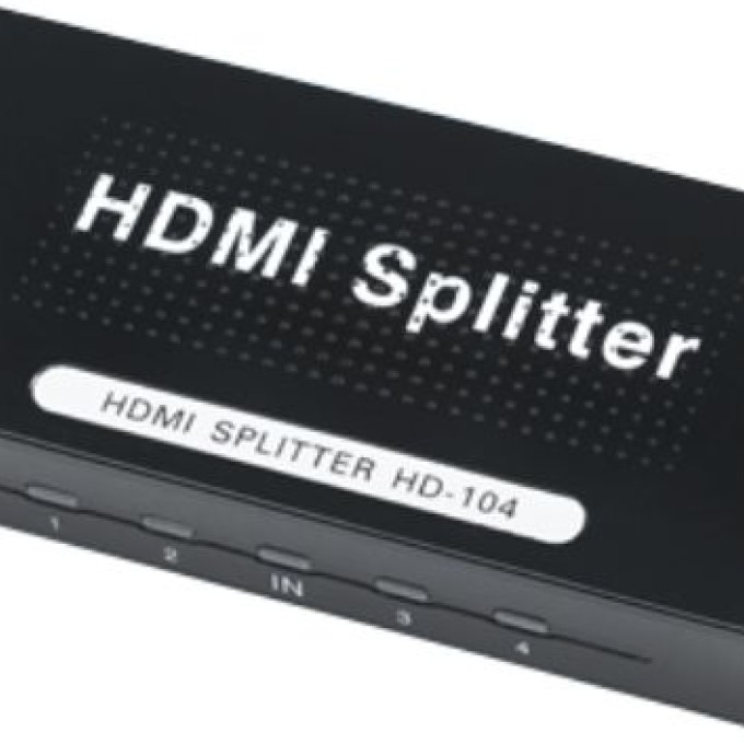 HD-104 HDMI SPLITTER 1x4   HDCP