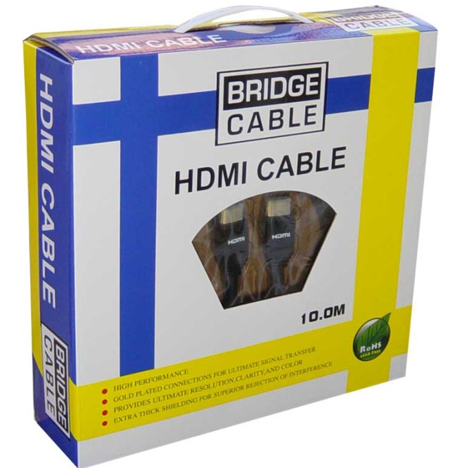 HDMID  Επίχρυσο καλώδιο HDMI 20m με φερίτες