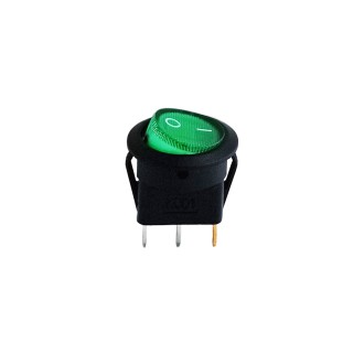 KCD6-101N/106R/G Διακόπτης rocker φωτιζόμενος πράσνος KCD6-101N/106R/G Διακόπτης rocker φωτιζόμενος πράσνος