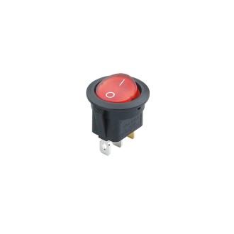 KCD6-101N/106R Διακόπτης rocker φωτιζόμενος KCD6-101N/106R Διακόπτης rocker φωτιζόμενος