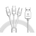 KSC-078 3 IN 1 CHARGING DATA (LIGHTNING-MICRO-TYPE C) 1m