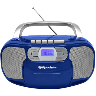 Φορητό ραδιοκασετόφωνο (CD-MP3-USB) RCR-4635UMP/BL Roadstar Φορητό ραδιοκασετόφωνο (CD-MP3-USB) RCR-4635UMP/BL Roadstar