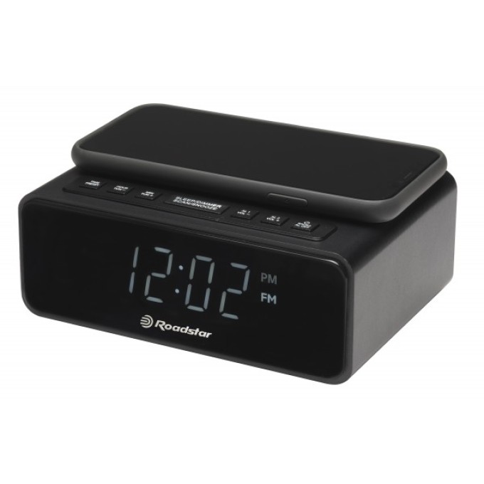 Ράδιο ρολόι wireless charging CLR-700QI Roadstar