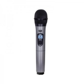 Ασύρματο Μικρόφωνο KARAOKE  EM-401R (ΓΚΡΙ )