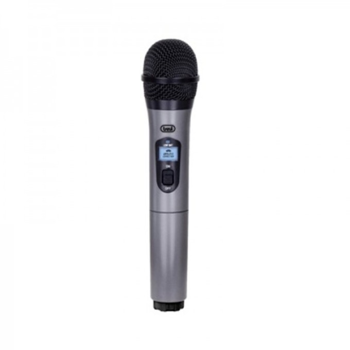 Ασύρματο Μικρόφωνο KARAOKE  EM-401R (ΓΚΡΙ )
