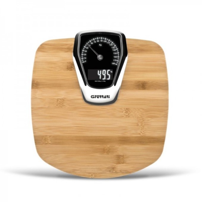 Ψηφιακή & Αναλογική ζυγαριά μπάνιου Bamboo G30047