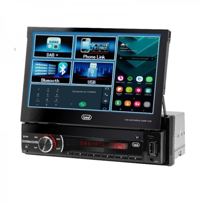 1 DIN Radio-MP3 Player αυτοκινήτου MDV-6380D+BT