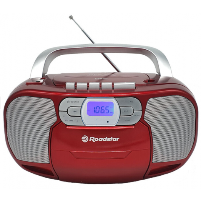 Φορητό ραδιοκασετόφωνο (CD-MP3-USB) RCR-4635UMP/RD Roadstar