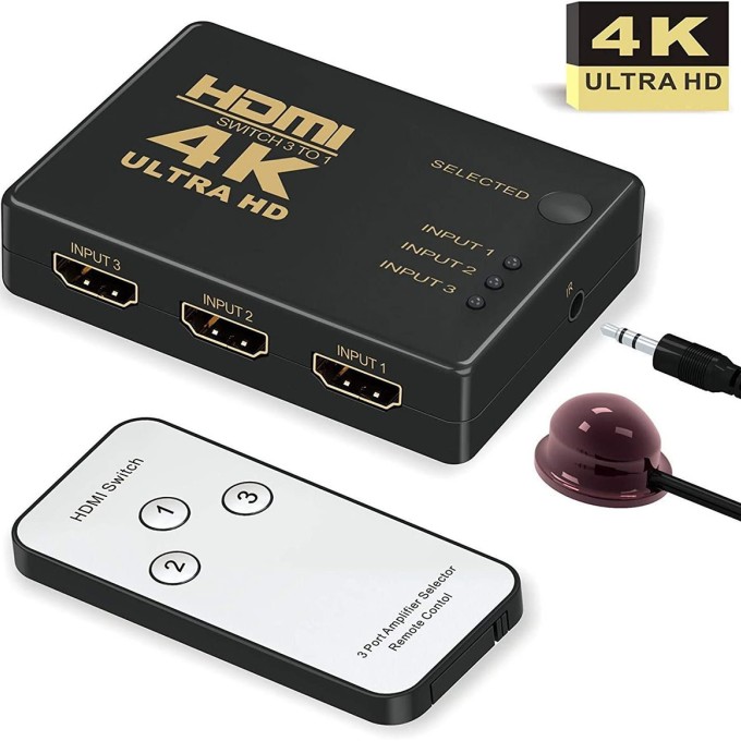 MGLSW01 HDMI SWITCH BOX 3 ΣΥΣΚΕΥΩΝ