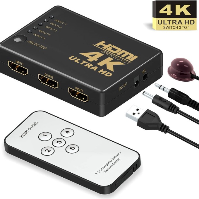 MGLSW02 HDMI SWITCH BOX 5 ΣΥΣΚΕΥΩΝ