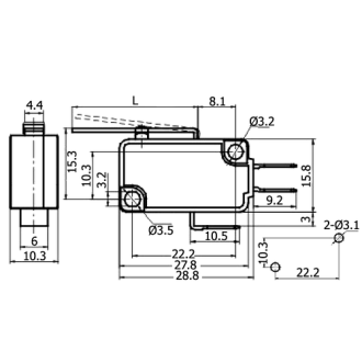 MSW02 Διακόπτης με λαμάκι MSW02 Διακόπτης με λαμάκι