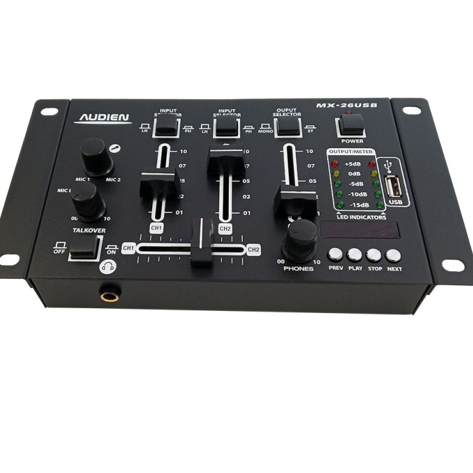 MX-26USB  DJ ΜΙΚΤΗΣ 3 ΚΑΝΑΛΙΩΝ