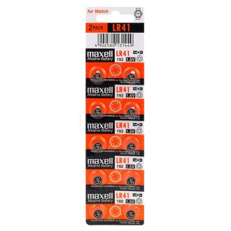 LR-41-B10    LR-41  MAXELL LR-41-B10    LR-41  MAXELL