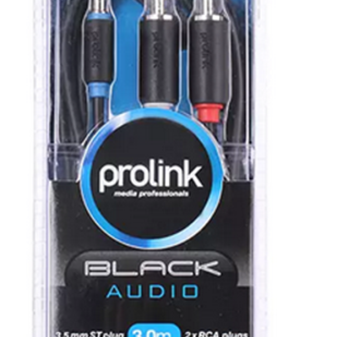 PB103-0150 PROLINK JACK 3.5mm - 2xRCA - 1,50m