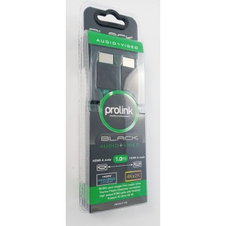 PB348-0100 PROLINK HDMI - HDMI VER2.0 - 1,00m PB348-0100 PROLINK HDMI - HDMI VER2.0 - 1,00m