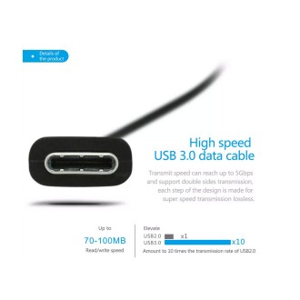 PB485-0100 PROLINK typeC - USB A     VERSION 3.0   1.0m PB485-0100 PROLINK typeC - USB A     VERSION 3.0   1.0m