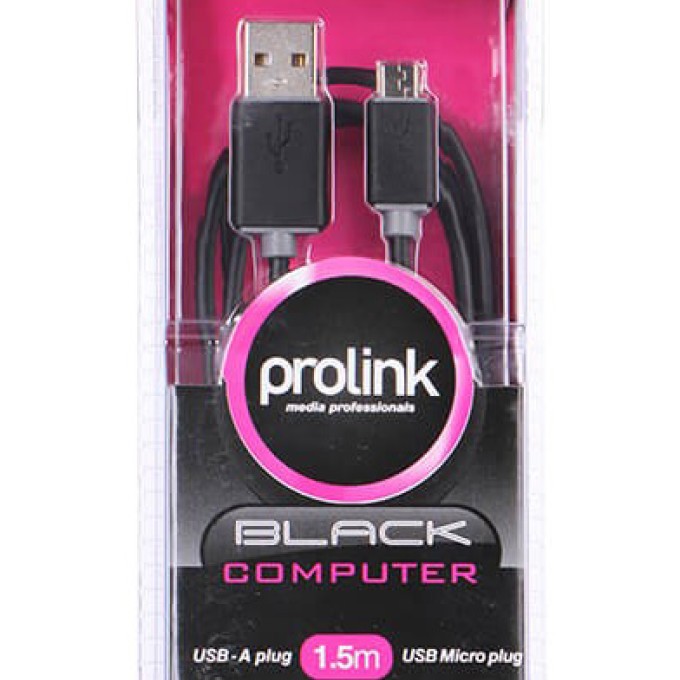 PB487-0150 PROLINK USB2.0 A - USB 2.0 micro USB - 1,50m