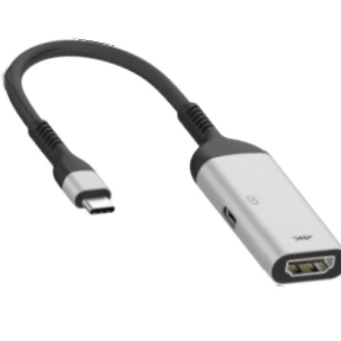 PF502A ΜΕΤΑΤΡΟΠΕΑΣ typeC σε HDMI + typeC ΦΟΡΤΙΣΗΣ