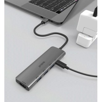 PLT465 ΜΕΤΑΤΡΟΠΕΑΣ typeC σε USBx3 + HDMI + typeC για MAC & IPADpro PLT465 ΜΕΤΑΤΡΟΠΕΑΣ typeC σε USBx3 + HDMI + typeC για MAC & IPADpro