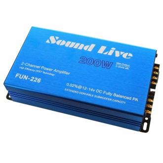 SL-FUN226 Ενισχυτής αυτοκινήτου 2X100W SL-FUN226 Ενισχυτής αυτοκινήτου 2X100W