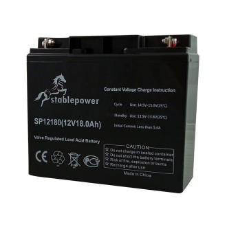 SP12180   Μπαταρία μολύβδου 12V 18Ah SP12180   Μπαταρία μολύβδου 12V 18Ah