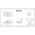 SW-922 SMD Button H:3,4mm