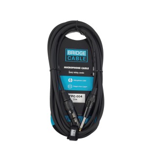 TPC-004  ΚΑΛΩΔΙΟ  ΚΑΡΦΙ 6,3mm - XLR   3m TPC-004  ΚΑΛΩΔΙΟ  ΚΑΡΦΙ 6,3mm - XLR   3m