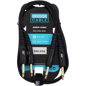 TPC016 ΚΑΛΩΔΙΟ 2 ΚΑΡΦΙΑ ΑΡΣENIKA 6,3mm -2 ΚΑΡΦΙΑ ΑΡΣENIKA 6,3mm 1,5m TPC016 ΚΑΛΩΔΙΟ 2 ΚΑΡΦΙΑ ΑΡΣENIKA 6,3mm -2 ΚΑΡΦΙΑ ΑΡΣENIKA 6,3mm 1,5m