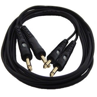 TPC-016A ΚΑΛΩΔΙΟ 2 ΚΑΡΦΙΑ ΑΡΣENIKA 6,3mm -2 ΚΑΡΦΙΑ ΑΡΣENIKA 6,3mm 3,0m